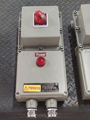 ΙΙΒ Τ4 Φωτοασφαλής και ανθεκτική σε έκρηξη θύρα πίνακα ελέγχου για επικίνδυνες περιοχές