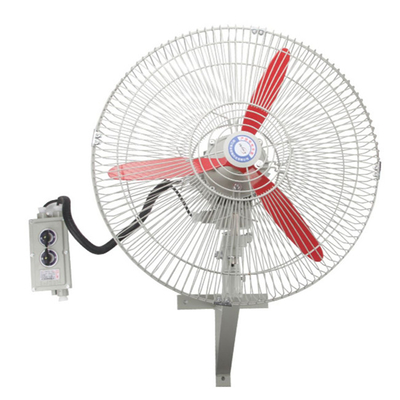Ex Mark Ex Db IIC T4 Gb Εσωτερικά ασφαλής ανεμιστήρας αέρα με βαθμό προστασίας IP54/WF2 για εκρηκτικές ατμόσφαιρες