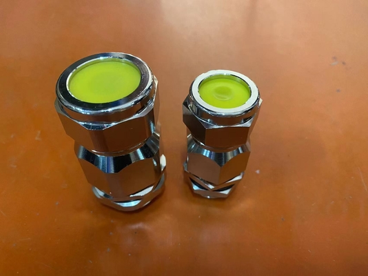 ATEX/IECEx Κεφαλοκόλη για καλώδια διαμέτρου 10-14 mm IP68 Κεφαλοφόρα μονοσύρμα από χαλκό