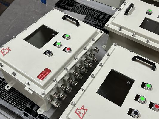 Πίνακας διανομής ισχύος ανθεκτικός σε έκρηξη ¥ 220V/380V, Πίνακας εκκίνησης αντλίας, IP65, πιστοποιημένο ATEX/IECEx