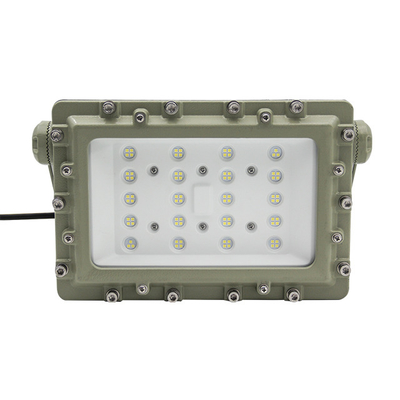 Προσαρμόσιμος Voltage Explosion Proof LED Flood Light CCT 3000/4000/5000/5700K 50000 ώρες Ζωή