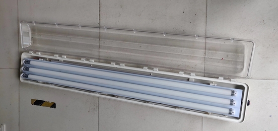 ATEX IECEx CNEX Πιστοποιημένο ανθεκτικό σε έκρηξη LED γραμμικό φως για επικίνδυνες ζώνες 1 και 2 ∆ιασωματώνοντας ενέργεια Υδροστερό βιομηχανικό φωτισμό για πετρελαϊκό αέριο Χημικά περιβάλλοντα