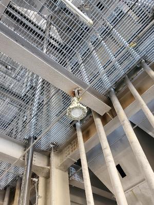 Επίπεδα αντιεκρηκτικά φώτα LED High Bay 5000k ATEX αδιάβροχα 120W Ip66