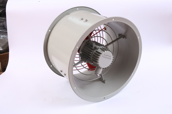 Ανεμιστήρας αξονικός ATEX BAF 250-750W IP54 για χημική αποθήκευση 4687 m3/min Αερισμός ανθεκτικός σε έκρηξη CFM 2273-18250m3/h Σήμανση Ex Ex Db IIB