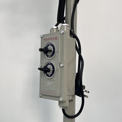 Αντιεκρηκτικός Περιστρεφόμενος Ανεμιστήρας με Στήριξη σε Τοίχο – Σειρά BFC – 0,37kW έως 0,75kW – Κατασκευή από Χάλυβα & Αλουμίνιο