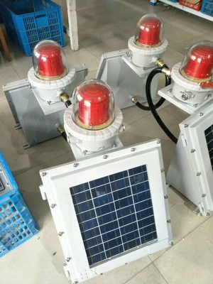 Υψηλής ποιότητας κόκκινο/διαφανές 5-40w ανθεκτικό σε έκρηξη φως αεροπορικής παρεμπόδισης