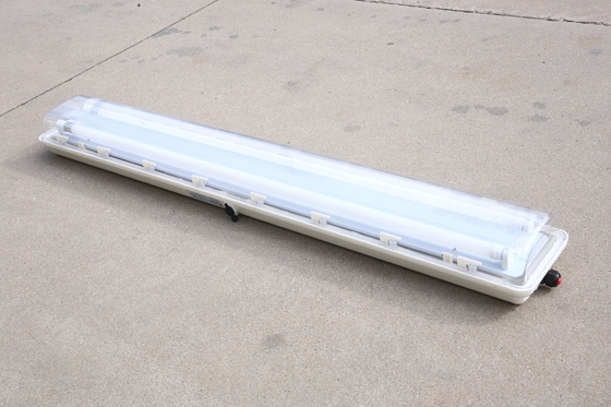 ATEX 1200mm μήκος 2*18w διπλός σωλήνας αντιαπτύχων οδήγησε γραμμικό φως για ζώνη 1 και 2, ζώνη 21 και 22