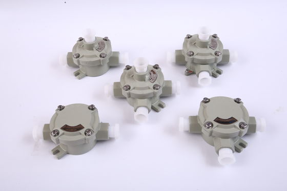 Προσαρμόσιμο IP65 Ex Proof Electrical Junction Box Αλουμινίου Shell Cable Entry G1/2" G3/4" G1" G1 1/4 G1 1/2" G2"