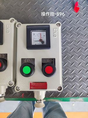 ATEX Κέντρο ελέγχου αποθήκευσης εκρήξεων από χυμένο αλαμίνιο/ατσάλι 10A WF2