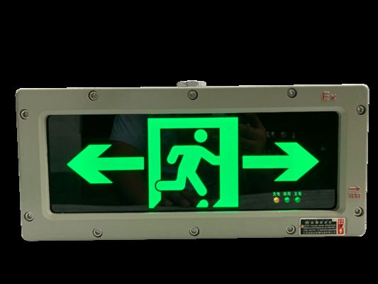Φωτιστικό σήμανσης εξόδου LED ATEX CENX Εύκολη εγκατάσταση Προσαρμοσμένα σχέδια Υλικό κράματος αλουμινίου Φωτιστικό έκτακτης ανάγκης