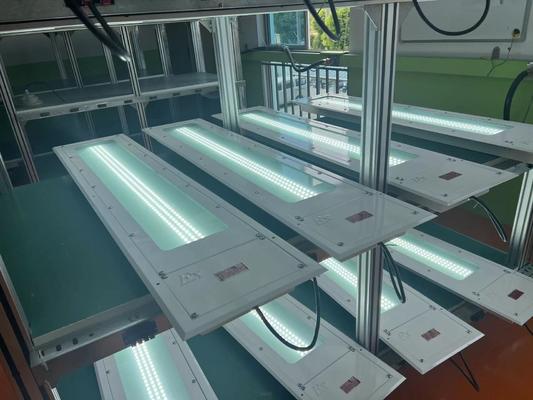 0.6M 1.2M 100LM/W Γραμμικό Led Αδιάβροχο 36w Βιομηχανικό Φως Ασφαλής T6 LED Χάλυβα Αδιάβροχο Γραμμικό Φως