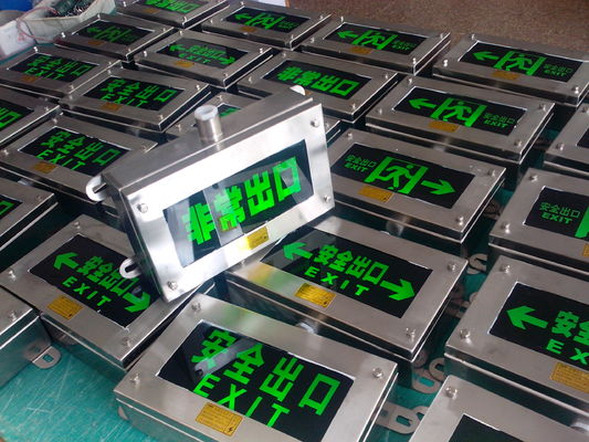 2*5w διπλό κεφαλικό φως έκτακτης ανάγκης LED 220VAC 50hz με πιστοποιητικό ATEX για επικίνδυνη περιοχή