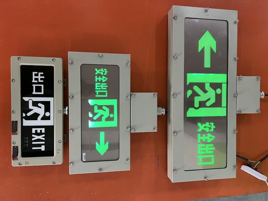 Φωτιστικό διαφυγής έκτακτης ανάγκης 3W 120 180 λεπτών, τοποθετημένο σε τοίχο, με προσαρμοσμένα χρώματα, ενδείξεις LED, η επιφάνεια μπορεί να προσαρμοστεί για Ζώνη 1 και Ζώνη 2