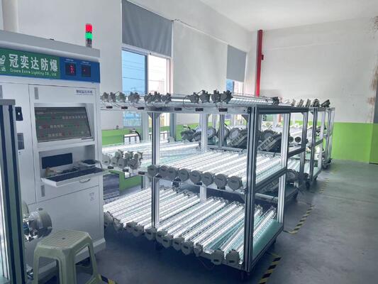 Factory Direct Sales Double Tube Lamp Linear Explosion Proof 100lm/w 2*18W 2*36W Led Light Industrial Warehouse Explosion Proof Light