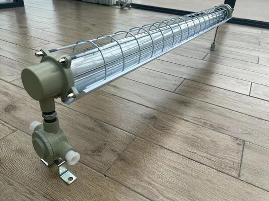 Factory Direct Sales Double Tube Lamp Linear Explosion Proof 100lm/w 2*18W 2*36W Led Light Industrial Warehouse Explosion Proof Light