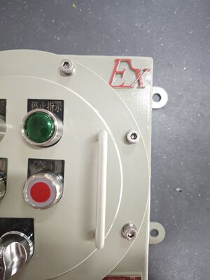 220V/380V Ηλεκτρικά πίνακα ελέγχου αλεξίσφαιρα από κράμα αλουμινίου/ατσάλι άνθρακα Πίνακα διακόπτη για την ζώνη 1/Ζώνη 21