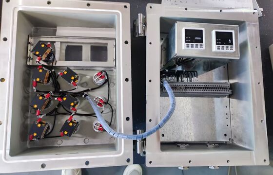 IIB T4 ATEX Πίνακες Διανομής Flameproof Πίνακας Ελέγχου Αντιεκρηκτικός Φλόγας Περίβλημα από Κράμα Αλουμινίου Για Χρήση σε Πετρέλαιο & Φυσικό Αέριο