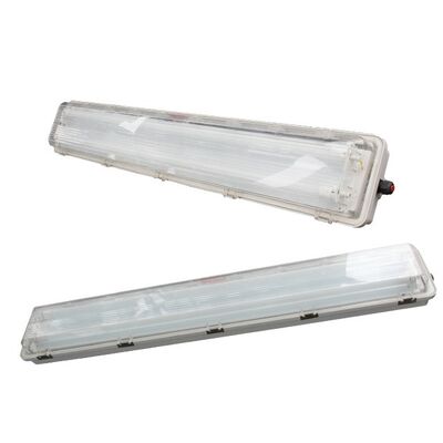 Ex Mark Ex Db Eb IIC T6 Gb Ανθεκτικό στις εκρήξεις φθοριστικό φωτιστικό κατασκευασμένο για ζώνες 1 2 21 22 επικίνδυνες βιομηχανικές ζώνες