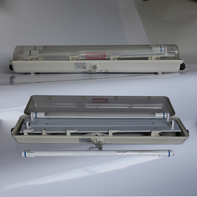 Εκρηκτικό και φλεγόστερο 2x36W φως LED για επικίνδυνες περιοχές.