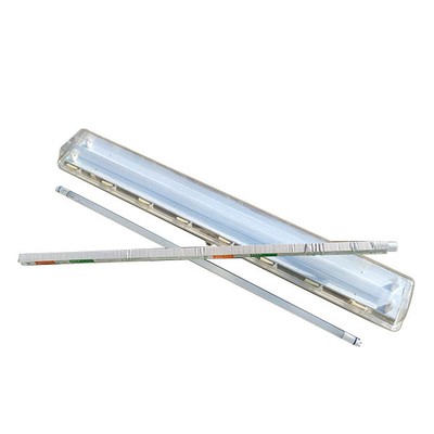 1200mm μήκος 18w 100lm/w αποδοτικότητα ανθεκτικό σε έκρηξη LED γραμμικό φως για βιομηχανικές περιοχές και τη χημική βιομηχανία