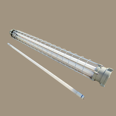 Ip66 1.2M 4Ft Led Linear Explosion Proof Lamps Βιομηχανικά 18-36W Διπλό σωλήνα Εκρηκτικό Φθοριούχο Φως
