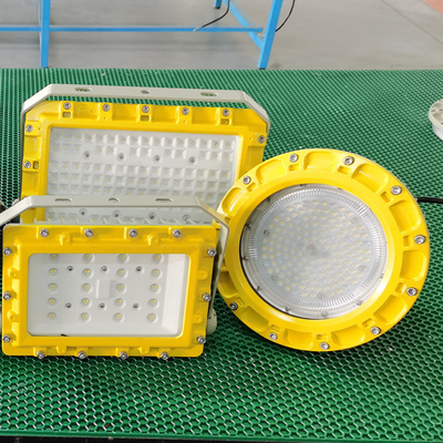Εξωτερικό IP66 LED Φωτιστικό Υψηλής Δέσμης Ανθεκτικό σε Εκρήξεις Πιστοποιημένο για Επικίνδυνες Περιοχές Εργασίας Ανθρακωρυχείο Φυσικό Αέριο Πετρέλαιο Εξοικονόμηση Ενέργειας Ανθεκτικό