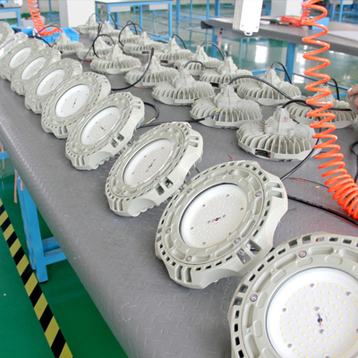 160lm/w Εκρηκτικό φως LED High Bay Light Προσαρμόσιμη Ζώνη 1 Ζώνη 2 Φωτισμός για επικίνδυνες τοποθεσίες