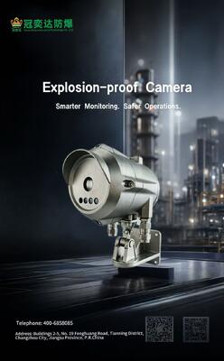Κάμερα CCTV με προστασία από έκρηξη για ζώνη πετρελαίου και αερίου και χημικής βιομηχανίας 1/21